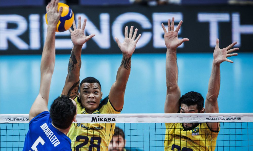 Pré-Olímpico de Vôlei: Brasil vence Bulgária no tie-break e perde liderança  do grupo