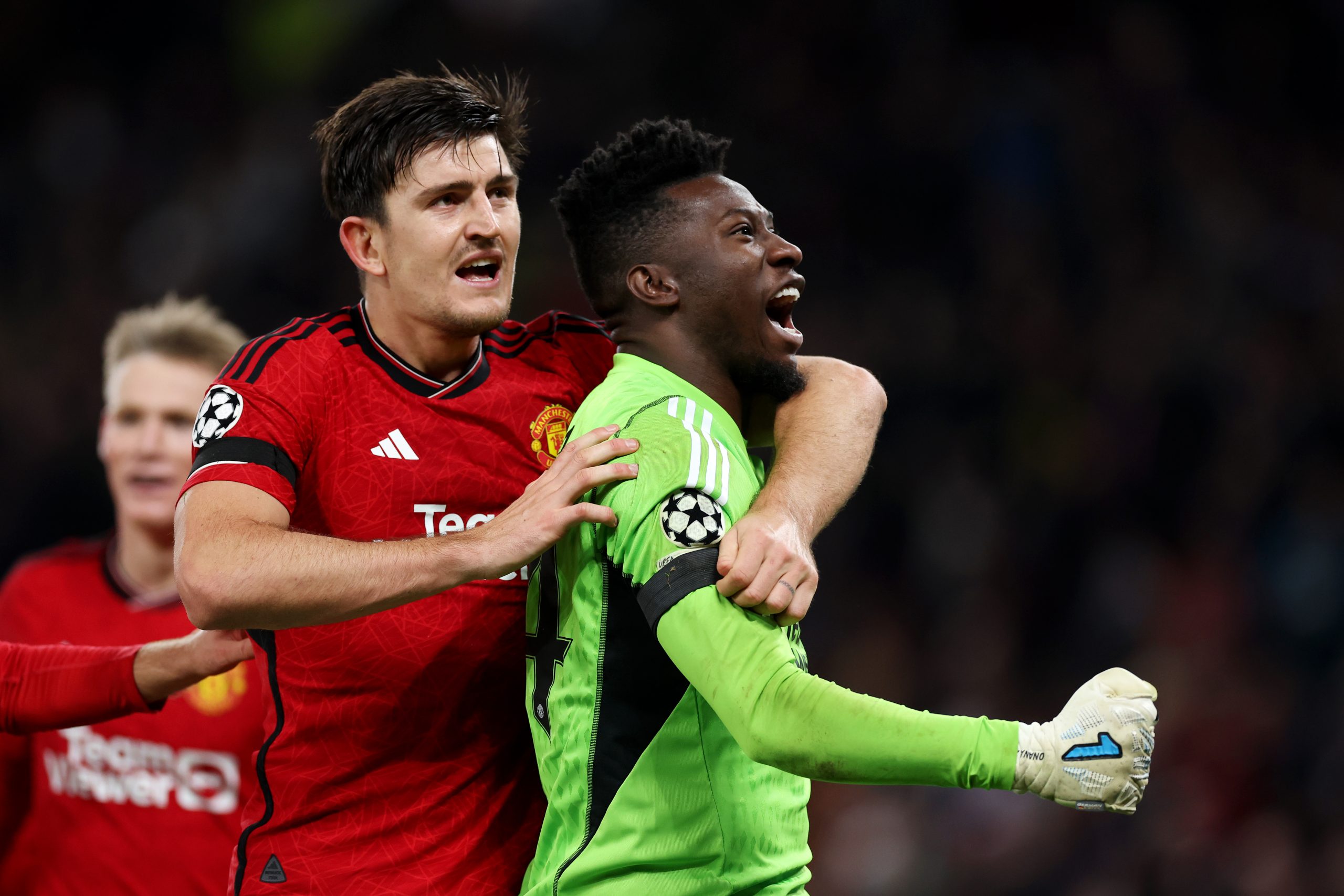 Maguire e Onana foram decisivos para vitória do Manchester United sobre Copenhagen (Catherine Ivill/Getty Images)
