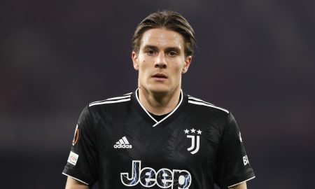 Fagioli, meia da Juventus (Christian Kaspar-Bartke/Getty Images)