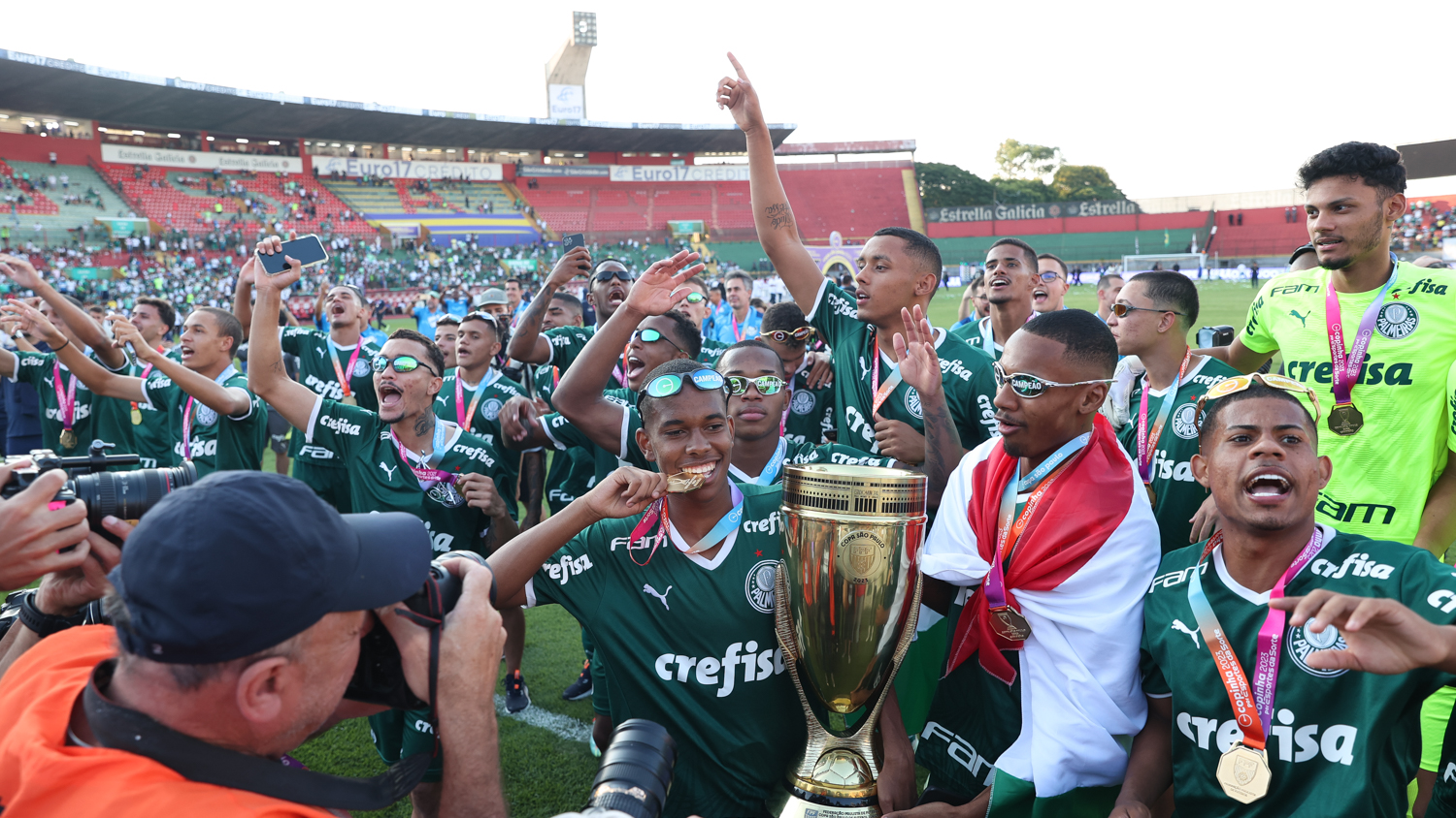 Invicto e em busca do tricampeonato, Palmeiras conhece sede e adversários da primeira fase da Copinha. (Foto: Fabio Menotti/Palmeiras)