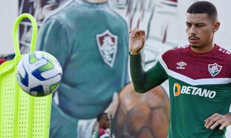 André acredita em jogo difícil neste sábado contra o Boca (Foto: Mailson Santana/Fluminense)