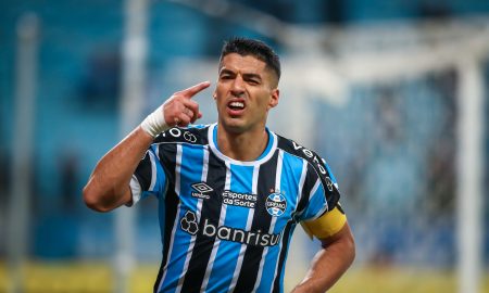 Suárez segue boa fase em nova vitória do Grêmio - Foto: Divulgação/Grêmio