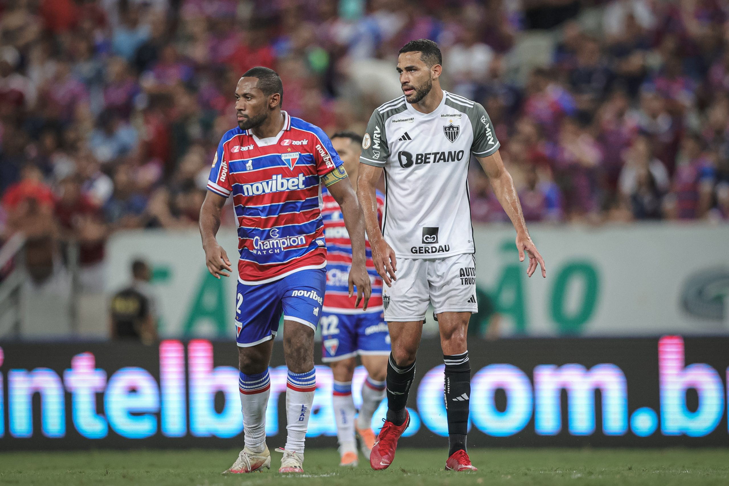 No primeiro turno, o Fortaleza venceu o Galo por 2 a 1, no Castelão (Foto: Pedro Souza / Atlético)