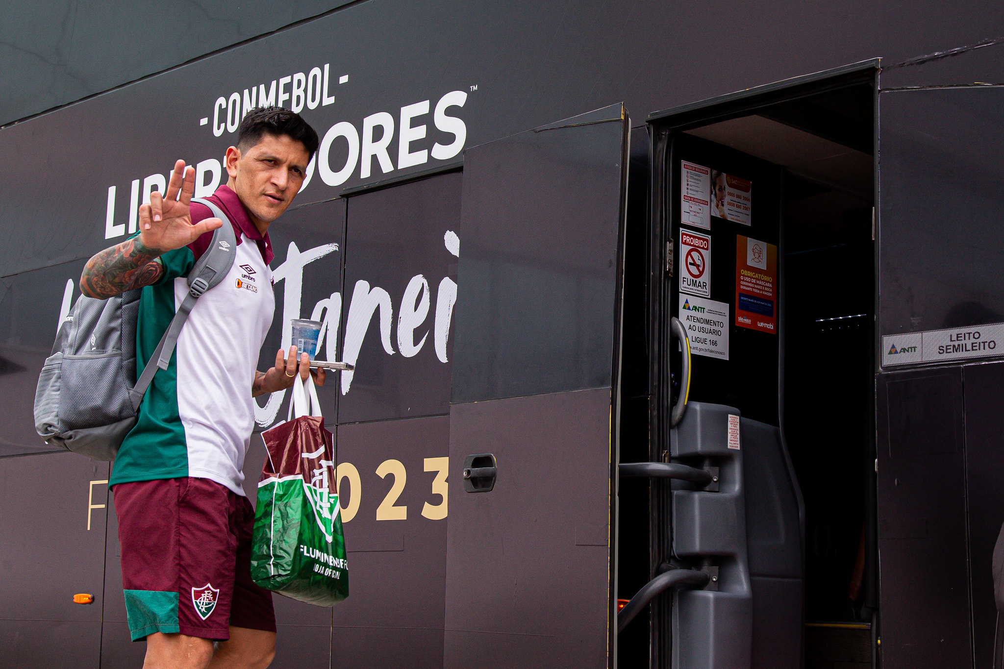 Fluminense inicia concentração nesta quinta-feira (FOTO: MARCELO GONÇALVES / FLUMINENSE F.C)