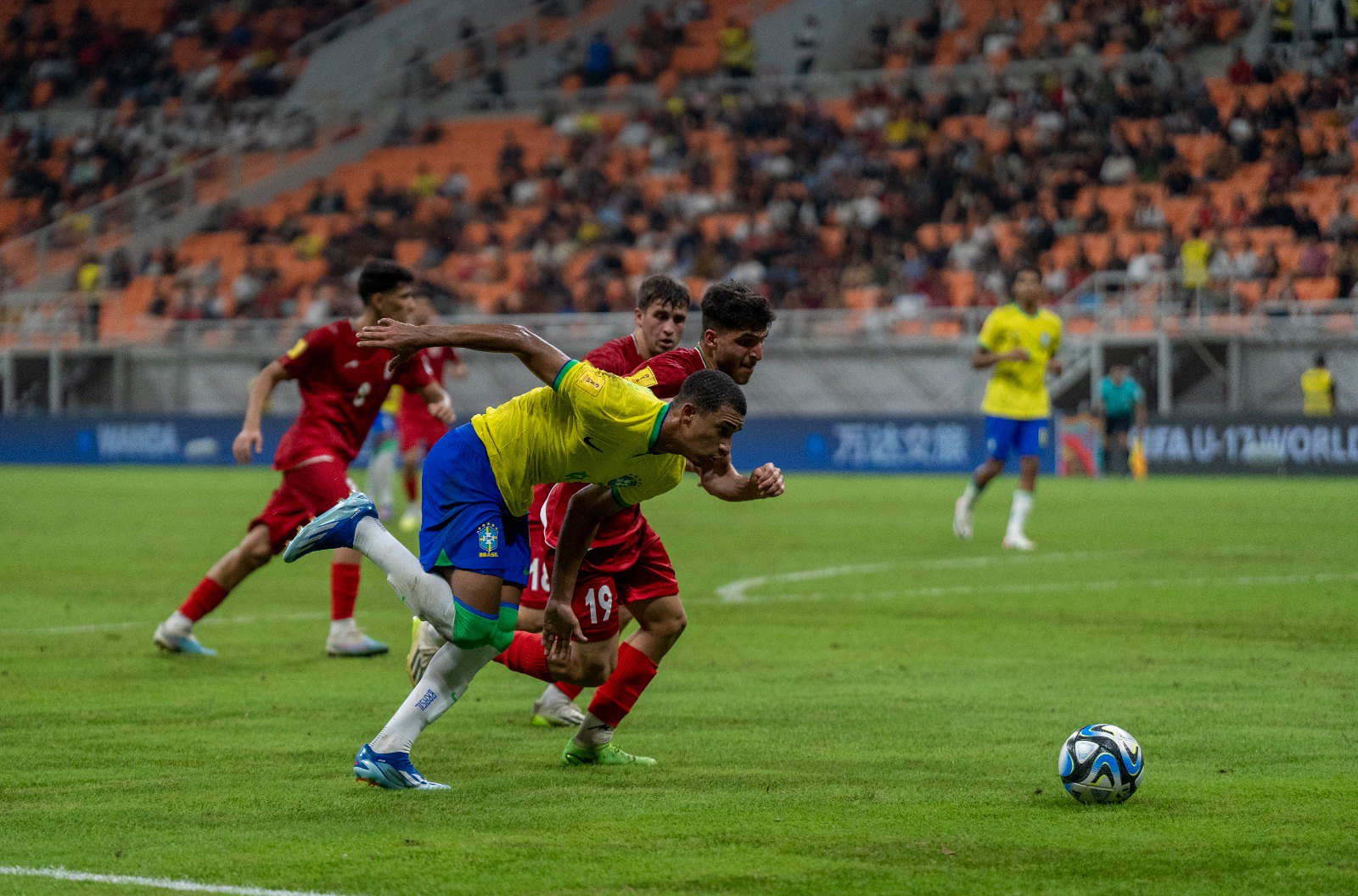 Seleção Brasileira perde para o Irã (Foto: Leto Ribas/CBF)