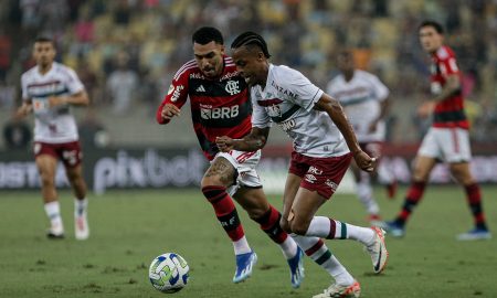 Fluminense fez seu último clássico em 2023 (FOTO DE LUCAS MERÇON/FLUMINENSE FC)