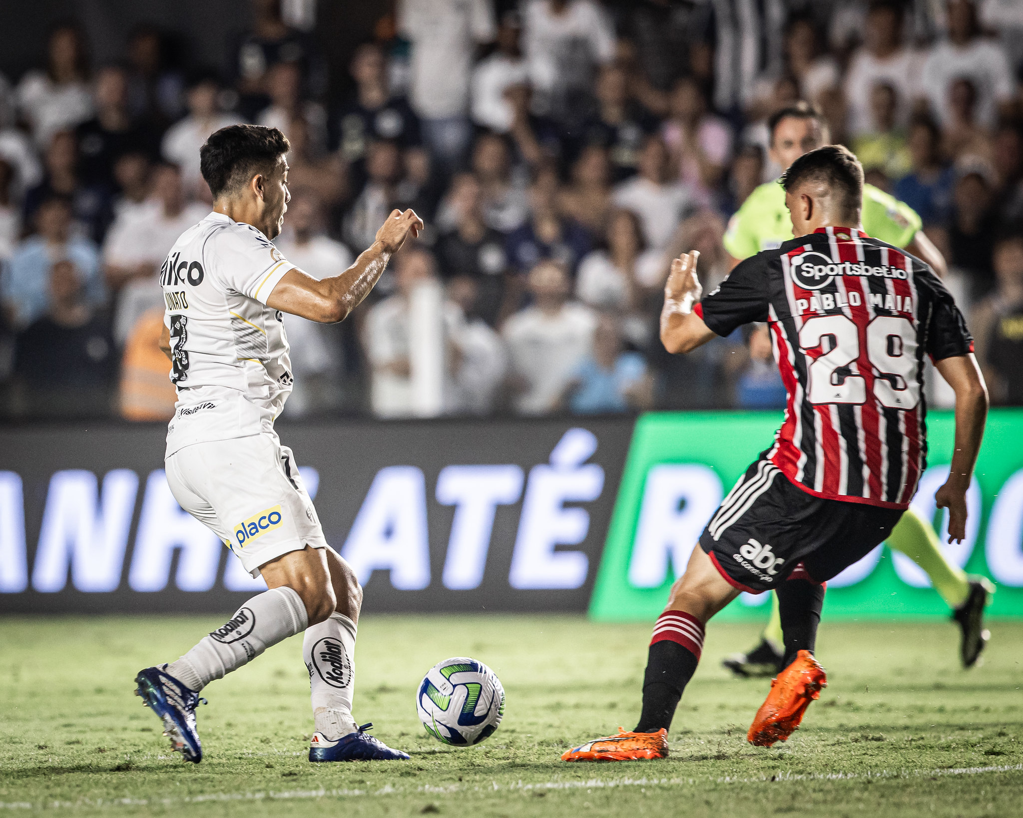 São Paulo e Santos (Fotos: Raul Baretta/ Santos FC.)