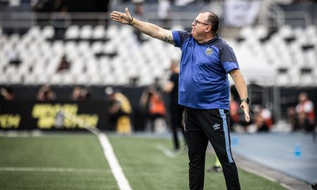 VÍDEO: Marcelo Fernandes releva motivação extra, celebra ponto e comenta situação de Nonato (Foto: Raul Baretta/ Santos FC)