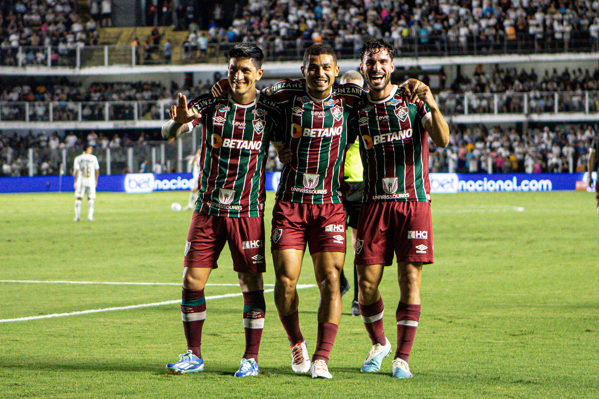Fluminense volta a vencer fora de casa pelo Brasileirão após mais de 200 dias. (Foto: Lucas Merçon/Fluminense)