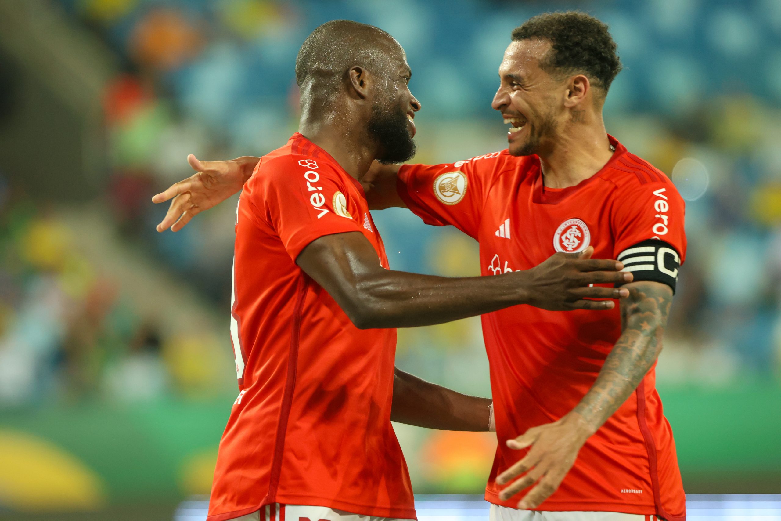 Enner Valencia e Alan Patrick na vitória do Inter sobre o Cuiabá - (Foto: Ricardo Duarte / Internacional)