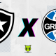 Botafogo e Grêmio se enfrentam pelo Brasileirão (Arte: ENM)