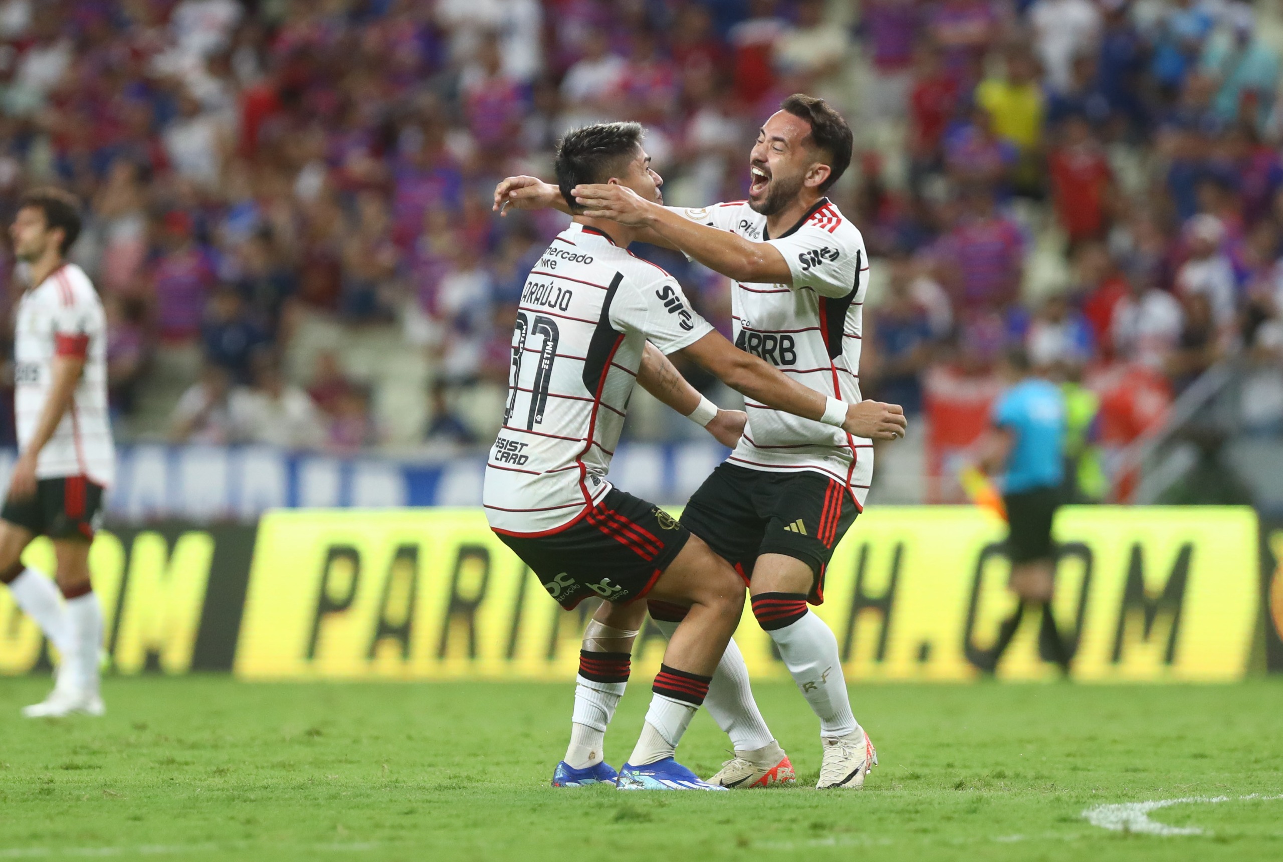 Flamengo vence o Fortaleza (Foto: Gilvan de Souza/Flamengo)