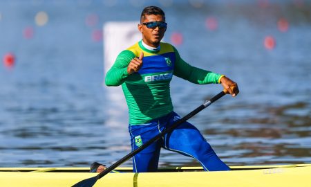 Isaquias Queiroz garante vaga na final da canoagem no Pan de Santiago Foto: William Lucas/COB