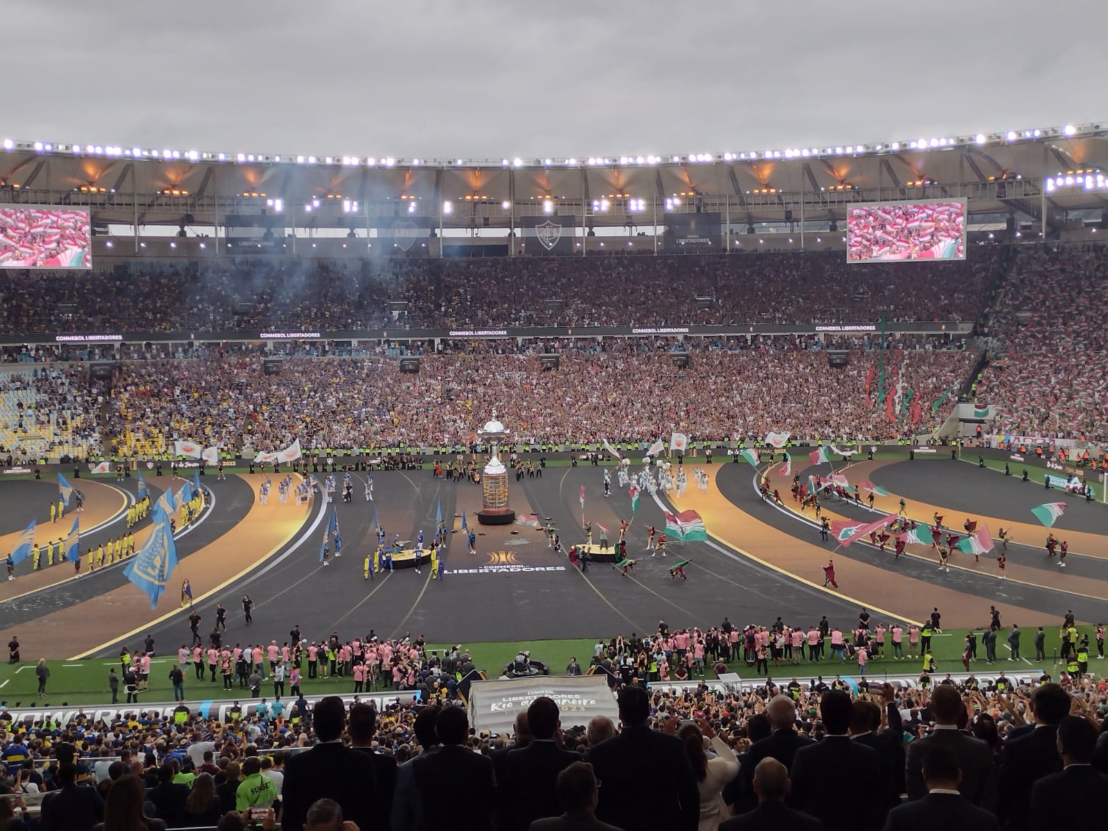 Festa de abertura da decisão da Libertadores 2023 (Foto: Carlos Mello)