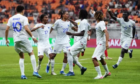Vitória da França sobre a Coreia do Sul, no Mundial Sub-17 - (Foto: Divulgação/FIFA)