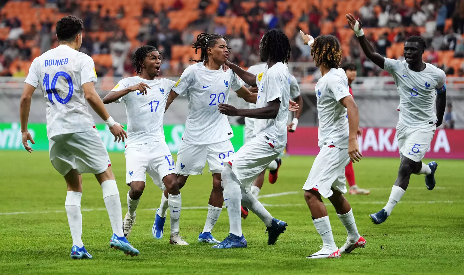 Vitória da França sobre a Coreia do Sul, no Mundial Sub-17 - (Foto: Divulgação/FIFA)