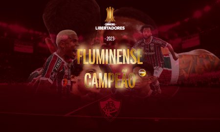Fluminense é campeão da Conmebol Libertadores 2023 (Arte: Esporte News Mundo)