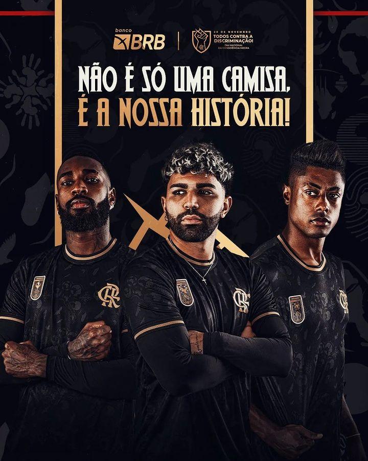Flamengo lança camisa nesta sexta-feira (Foto: Divulgação/Flamengo)