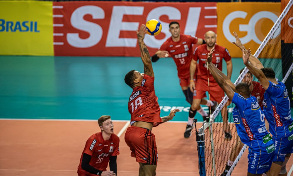 Sesi-Bauru vence o Minas e garante taça inédita da Supercopa de vôlei