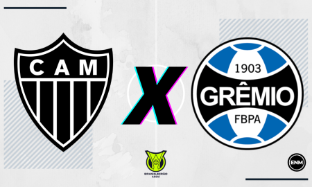 Atlético-MG e Grêmio se enfrentam pela 35ª rodada do Brasileirão (Arte: ENM)