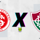 Internacional x Fluminense pelo Brasileirão - (Arte: Esporte News Mundo)