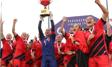 Athletico campeão Paranaense de 2023 - (Foto: Gustavo Oliveira/Athletico)