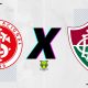 Internacional x Fluminense - Arte: Esporte News Mundo