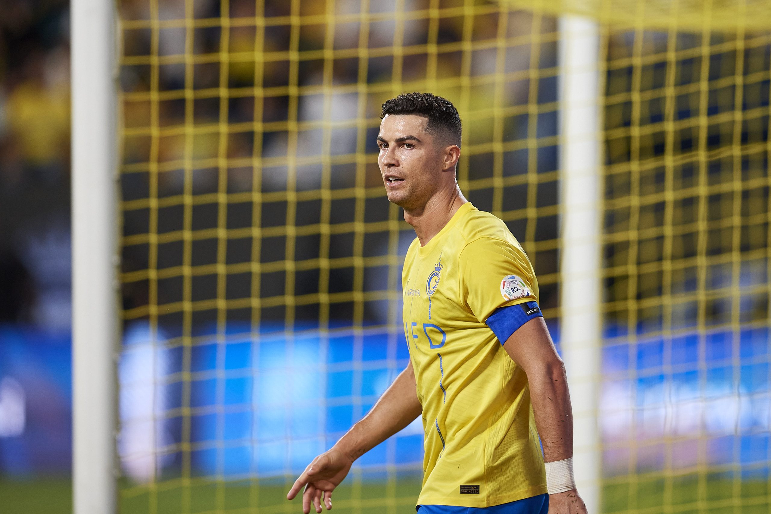 Cristiano Ronaldo marcou um dos gols do Al-Nassr (Foto: Adam Nurkiewicz/Getty Images)