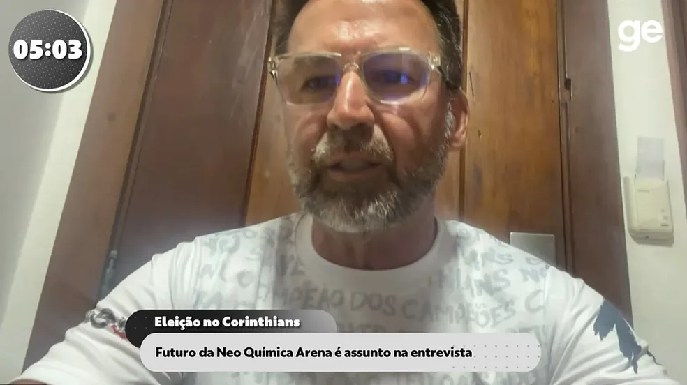 Augusto Melo busca uma empresa para gerenciar a Arena: "Corinthians terá o maior choque de gestão" ( Foto: Reprodução)
