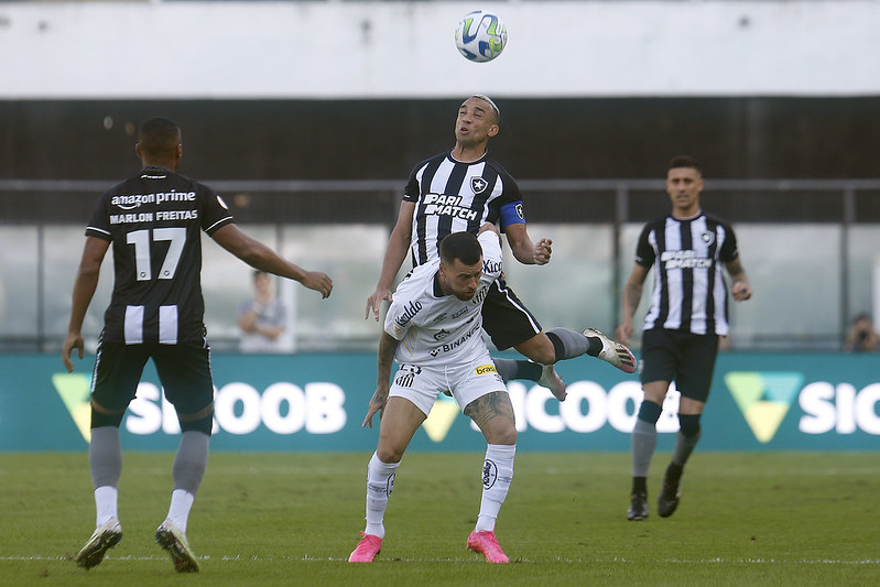 No primeiro turno, as equipes empataram. Foto: Vitor Silva/Botafogo