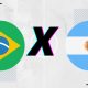 Brasil x Argentina (Foto: ARTE ENM)