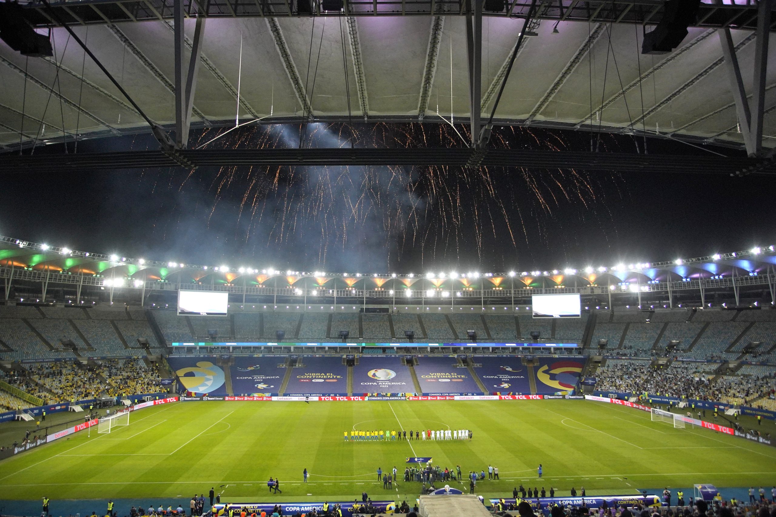 O último jogo entre as equipes no Maracanã foi em 2021 (Foto: Wagner Meier/Getty Images)