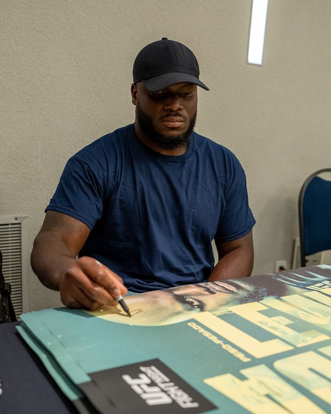 Derrick Lewis no UFC São Paulo (Foto: Divulgação/Instagram UFC Brasil)