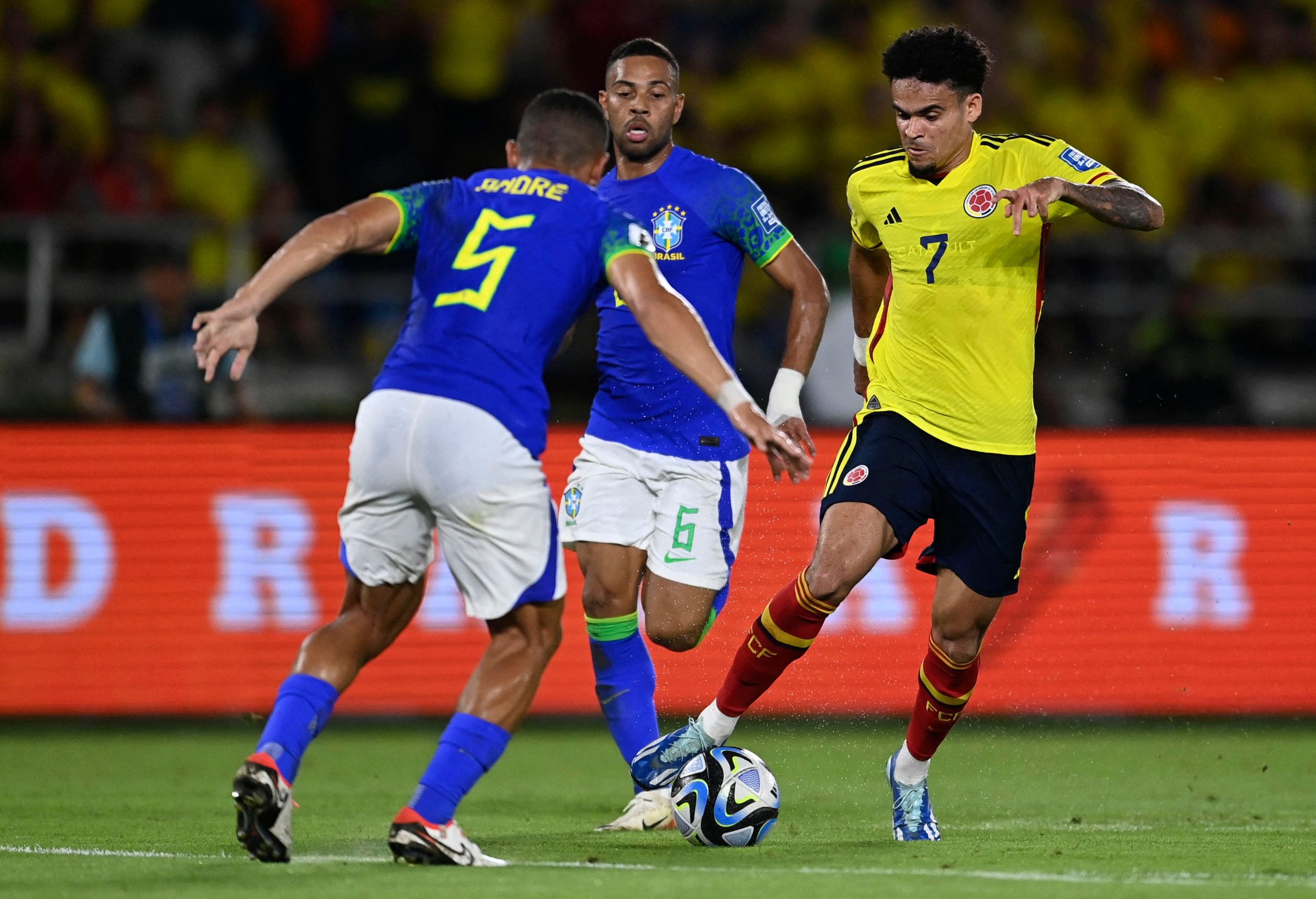 Colômbia x Brasil - Ao vivo - Eliminatórias Copa 2026 - Minuto a