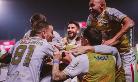 Fortaleza conseguiu sua quinta vitória como visitante na Série A deste ano. (Foto: Felipe Cruz/Fortaleza)