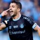 Suárez segue fase estrelada em reta final pelo Grêmio - Foto: Divulgação/Grêmio