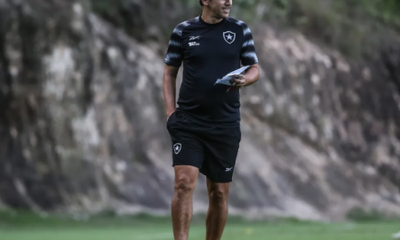 Lúcio Flávio deixa o Botafogo (Foto: Arthur Barreto / Botafogo)