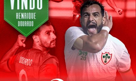 Portuguesa anuncia contratação de Henrique Dourado (foto por divulgação/Redes Sociais Portuguesa)