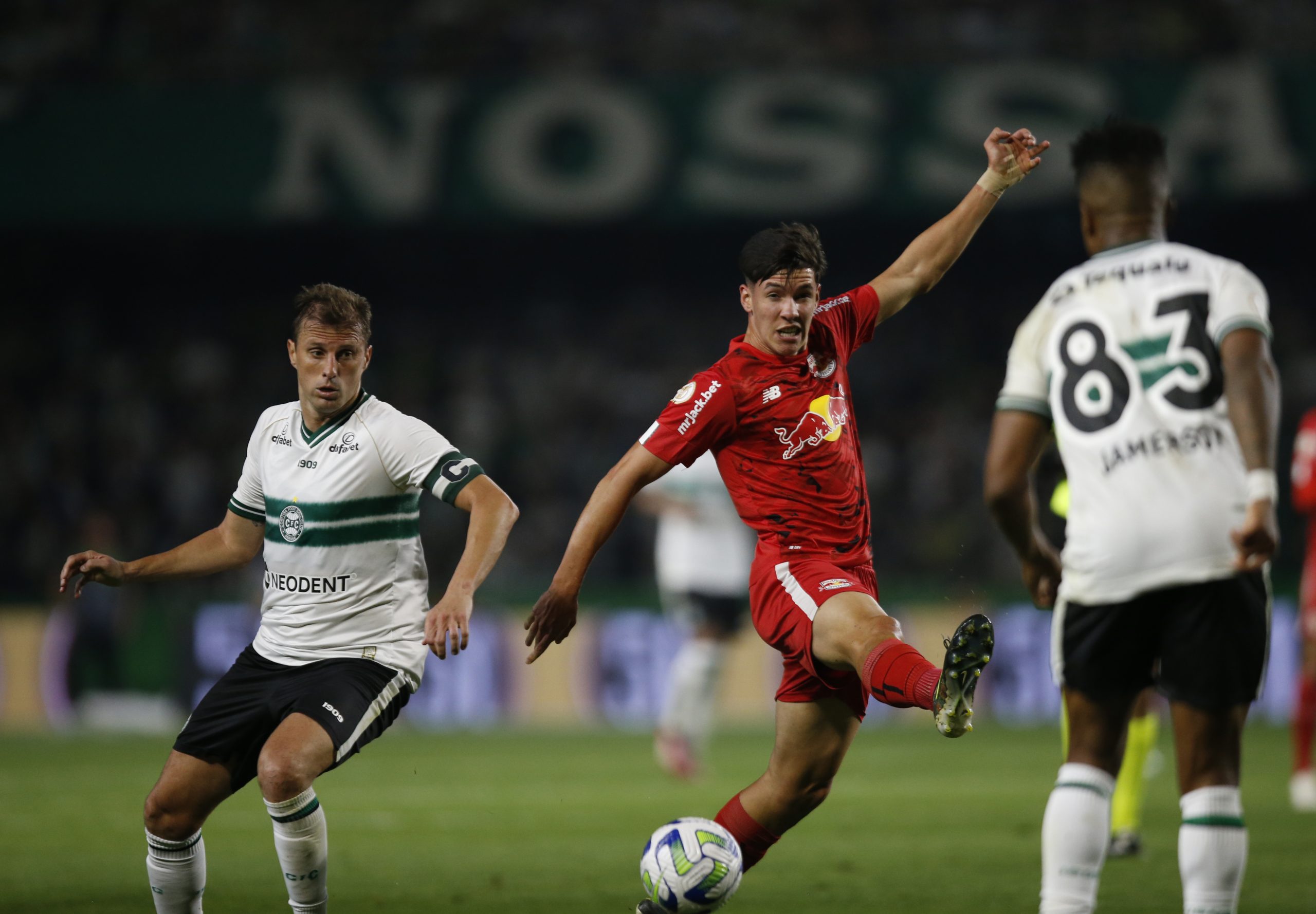 O Red Bull Bragantino encara o Coritiba na despedida do Nabizão pelo Brasileirão. (Foto: Ari Ferreria/Red Bull Bragantino)