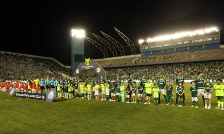 Arena Barueri durante confronto entre Palmeiras e Internacional pelo Brasileirão 2023. (Foto: Cesar Greco/Palmeiras).
