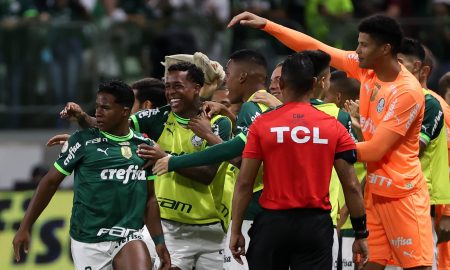 Endrick celebra vitória mas rechaça conquista antecipada: 'A gente sabe como é o Brasileirão'. (Foto: Divulgação/Palmeiras)