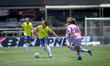 Brasil perde para o Japão no Morumbi (Foto: Staff Images Woman / CBF)