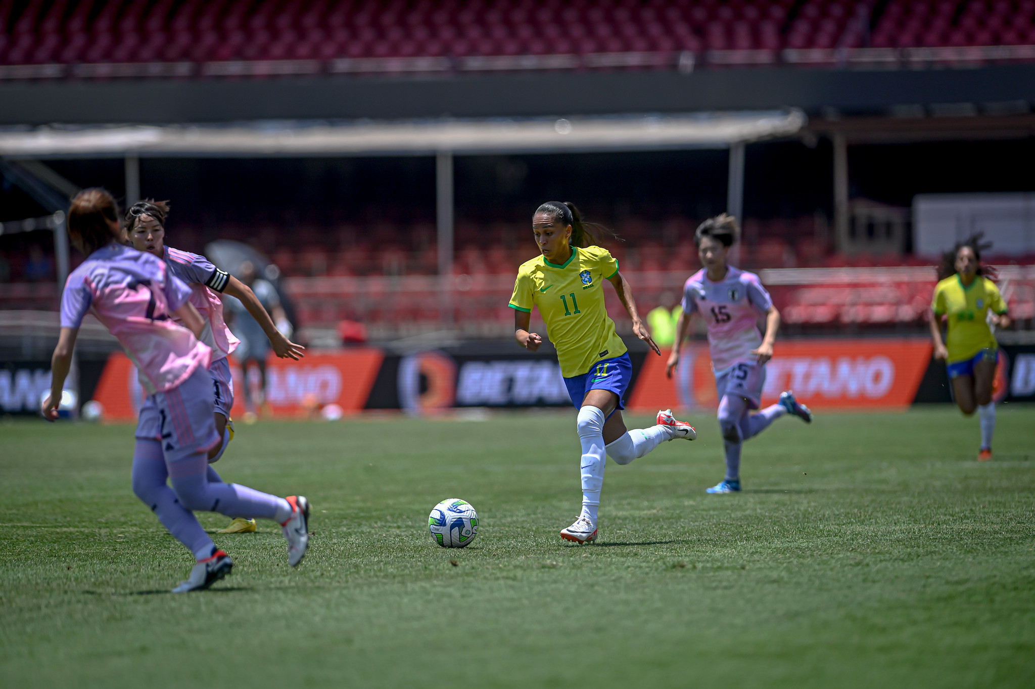 Brasil vence Japão no futebol em amistoso pré-Jogos Olímpicos