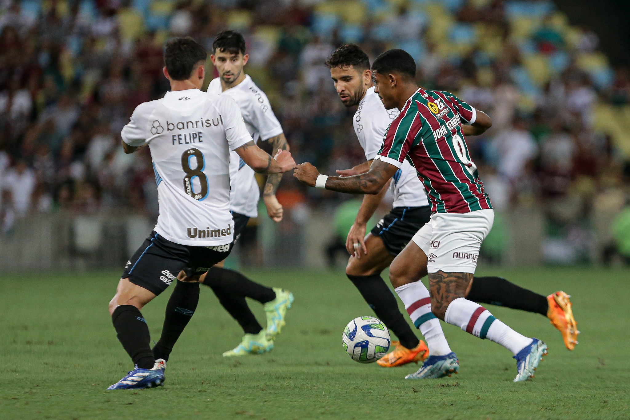 Fluminense perde em casa para o Grêmio (Foto: Lucas Merçon/Fluminense)