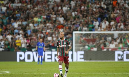 Felipe Melo chega em mais uma final de Mundial de Clubes (Foto: Marcelo Gonçalves/FFC)