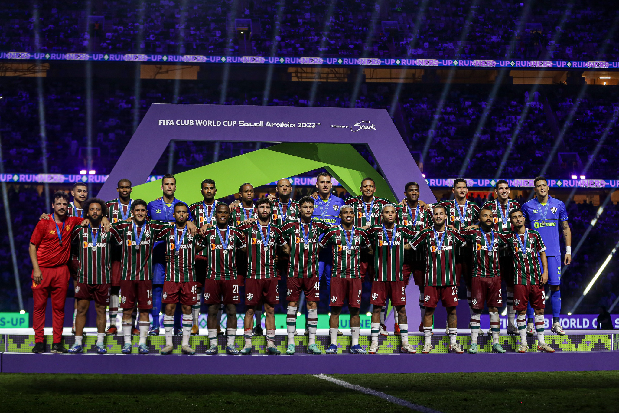 Fluminense é o segundo lugar do Mundial de Clubes (Foto: Lucas Merçon/FFC)