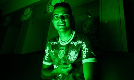 Bruno Rodrigues, novo reforço do Palmeiras para 2024. (Foto: Fábio Menotti/Palmeiras).