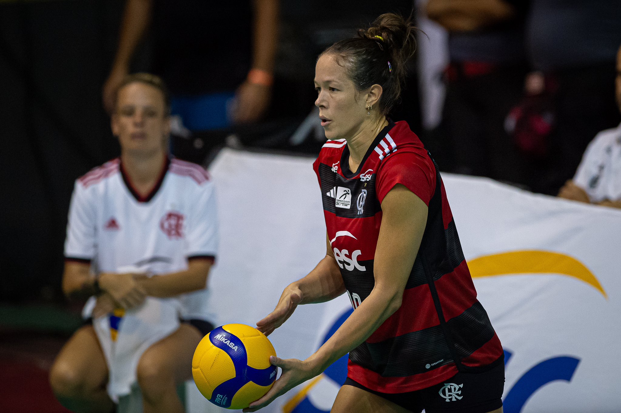 Michele pelo Sesc Flamengo na Superliga