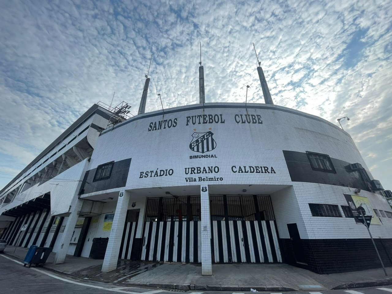 Estádio da Vila Belmiro. (Divulgação/ Santos FC)