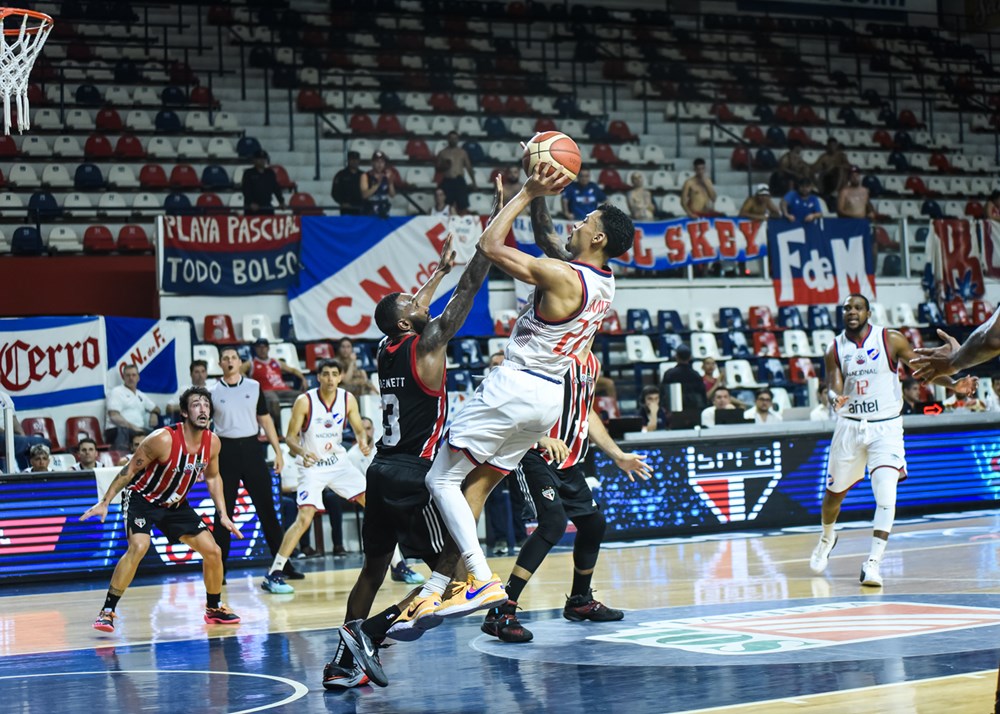 Nacional e São Paulo em Santiago del Estero, casa do Quimsa, pela BCLA (Foto: Divulgação/FIBA)